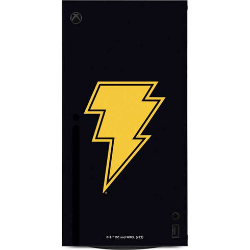 DC Comics Black Adam Classic Logo XBox Series X Digital Edition Console Skin